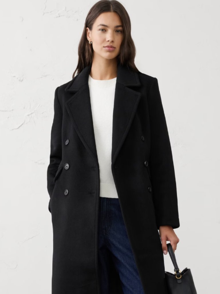 Nwot Banana Republic Timeless Top Coat Size S